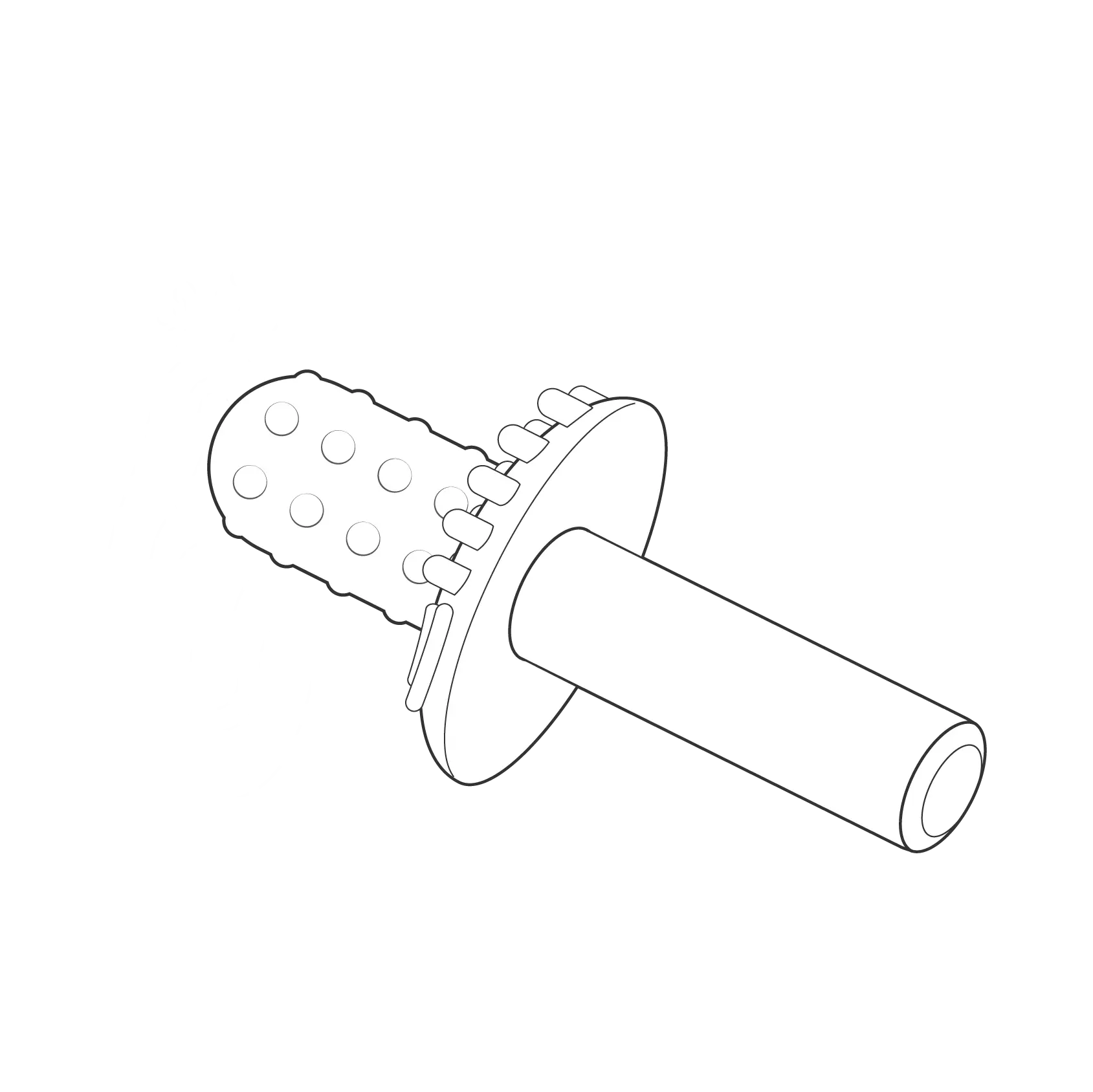Le Wand Chrome Grand Bullet Vibrator
