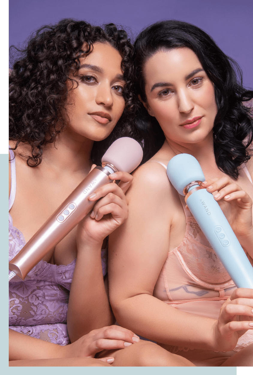 Le Wand Powerful Plug-In Vibrating Massager Cream